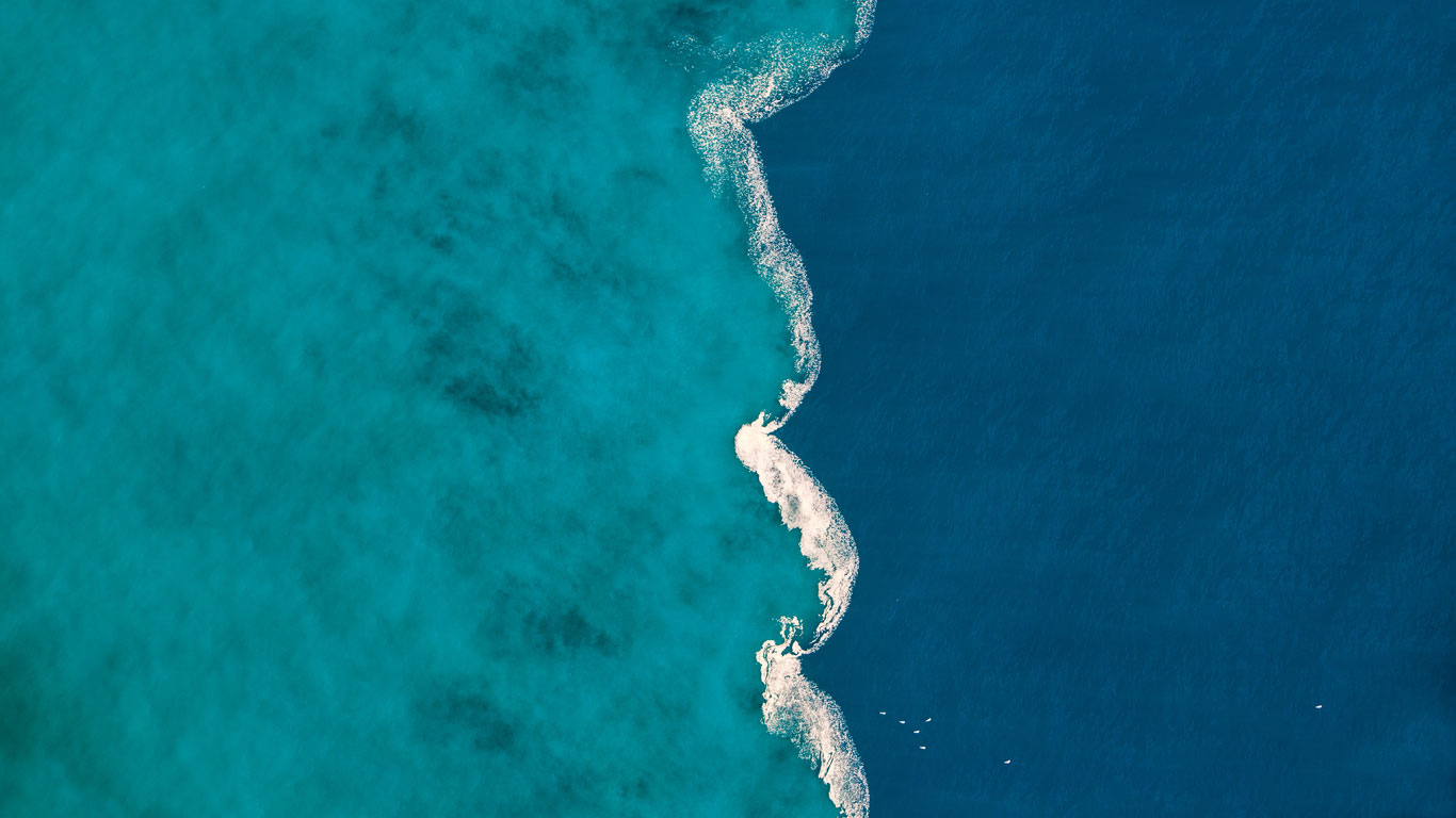 ｢タール川の汽水域｣スペイン, レスタルティット (© Yann Arthus-Bertrand/Getty Images)(Bing Japan)