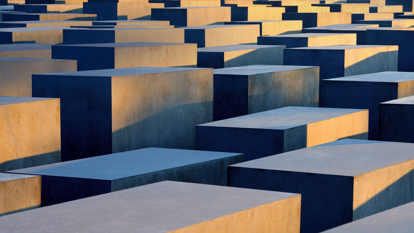 Memorial to the Murdered Jews of Europe in Berlin, Germany (© McPHOTO/age fotostock)(Bing Canada)