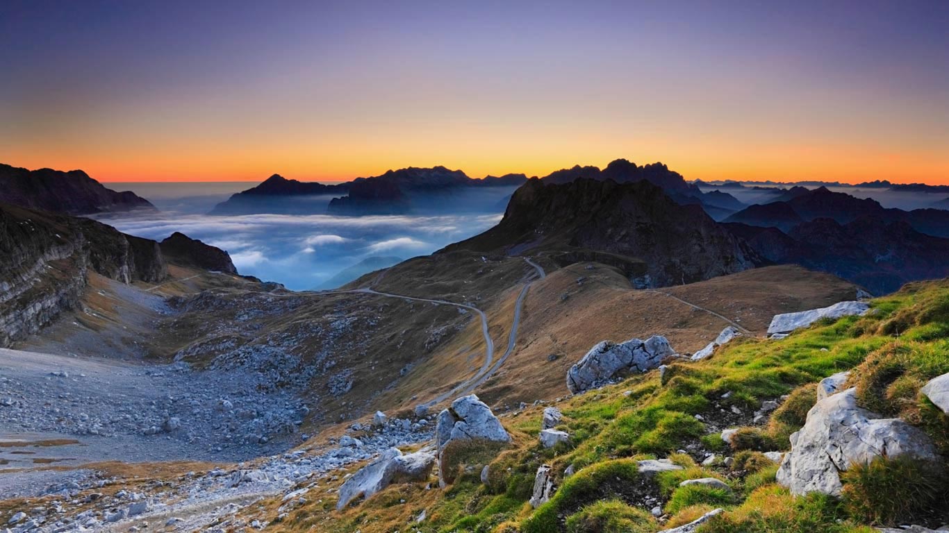 On the Slovenian side of the Julian Alps (© Nino Marcutti/Alamy)(Bing United Kingdom)