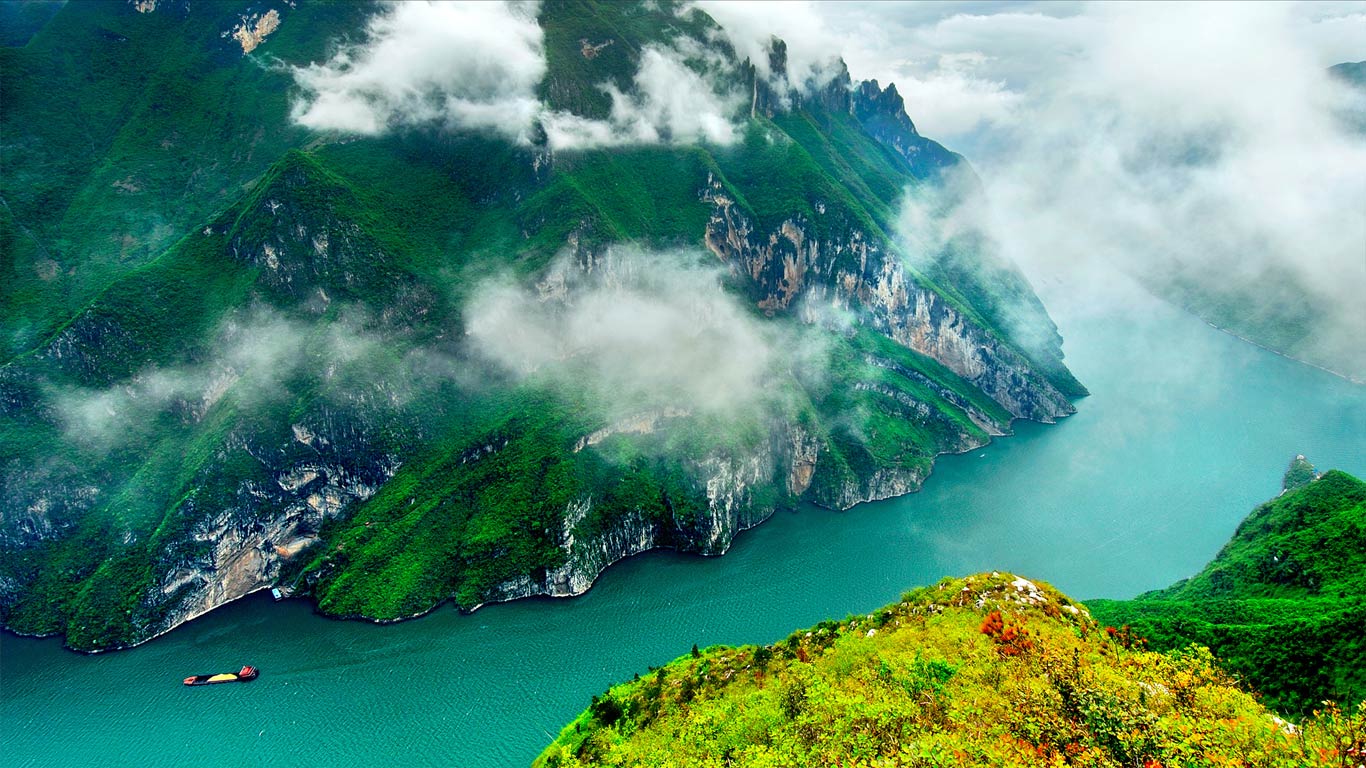 三峡风光 (© View Stock/Getty Images)(Bing China)