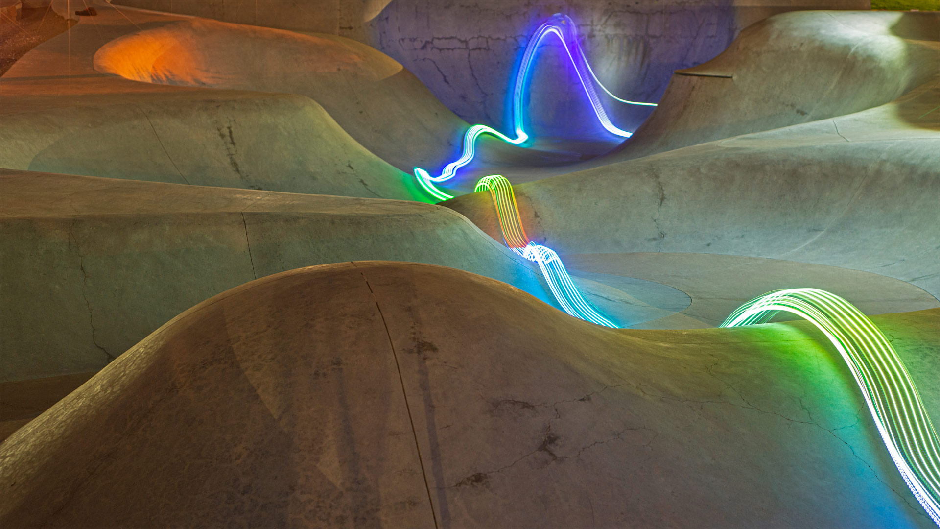 Skate-park d’Arvada, Arvada, Colorado, États-Unis (© Jon Paciaroni/Getty Images)(Bing France)