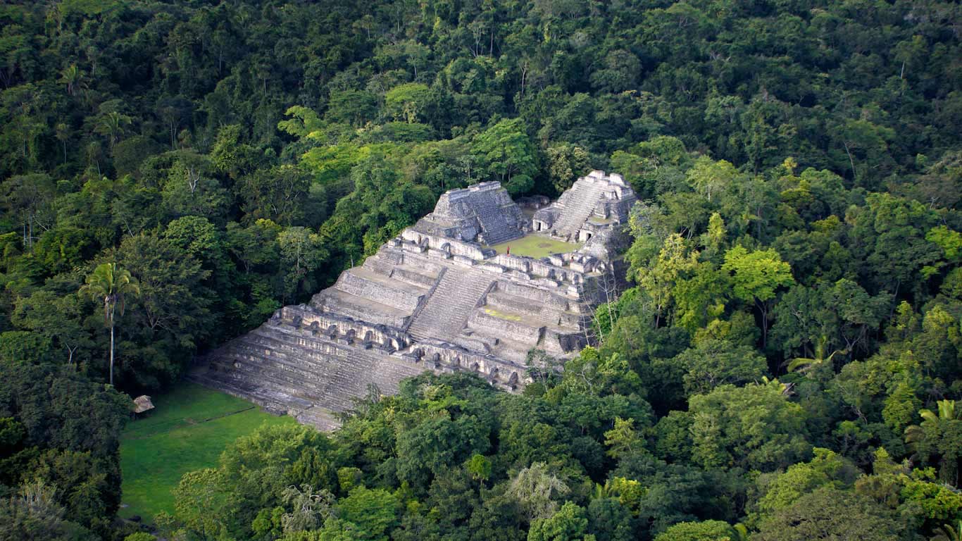 Maya archaeological site of Caracol, Belize (© Yann Arthus-Bertrand/Getty Images)(Bing United Kingdom)