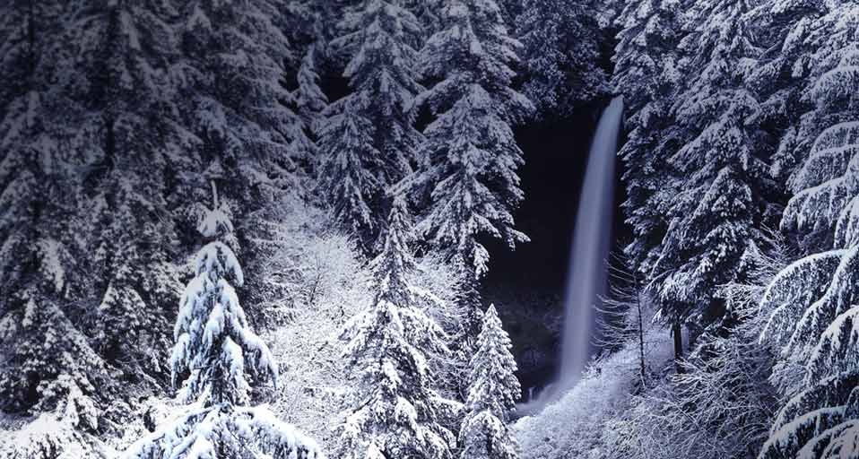 Waterfall in Silver Falls State Park, Oregon, USA (© Craig Tuttle/Corbis) &copy; (Bing United Kingdom)