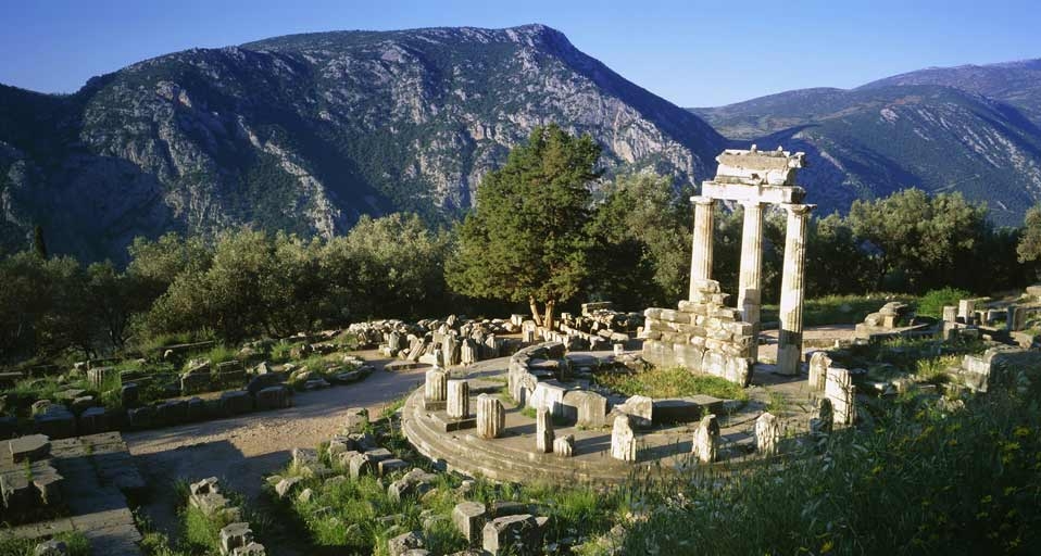 Temple of Athena at Delphi, Greece – Peter Adams/Photolibrary &copy; (Bing Canada)