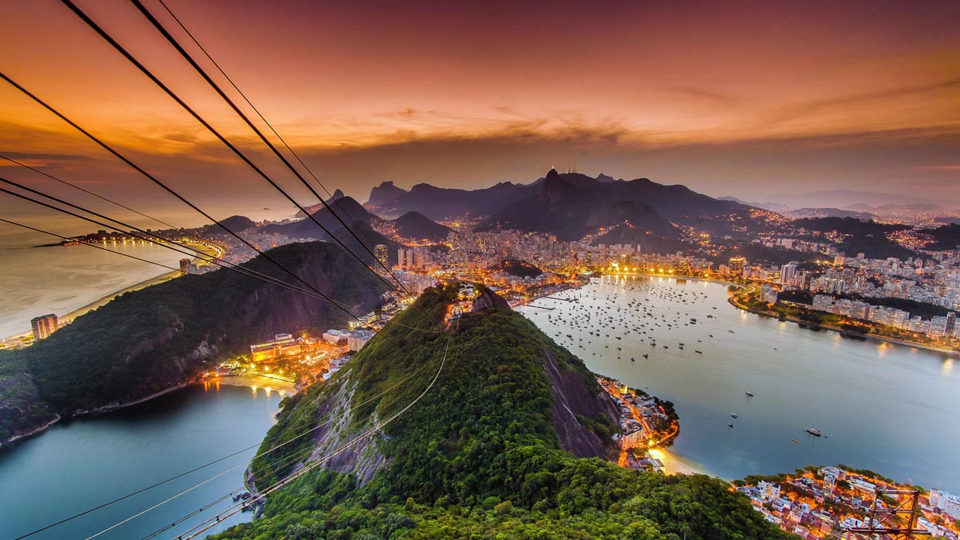 Rio de Janeiro from Sugarloaf Mountain, Brazil (© Juan Carlos Ruiz/500px)(Bing United Kingdom)