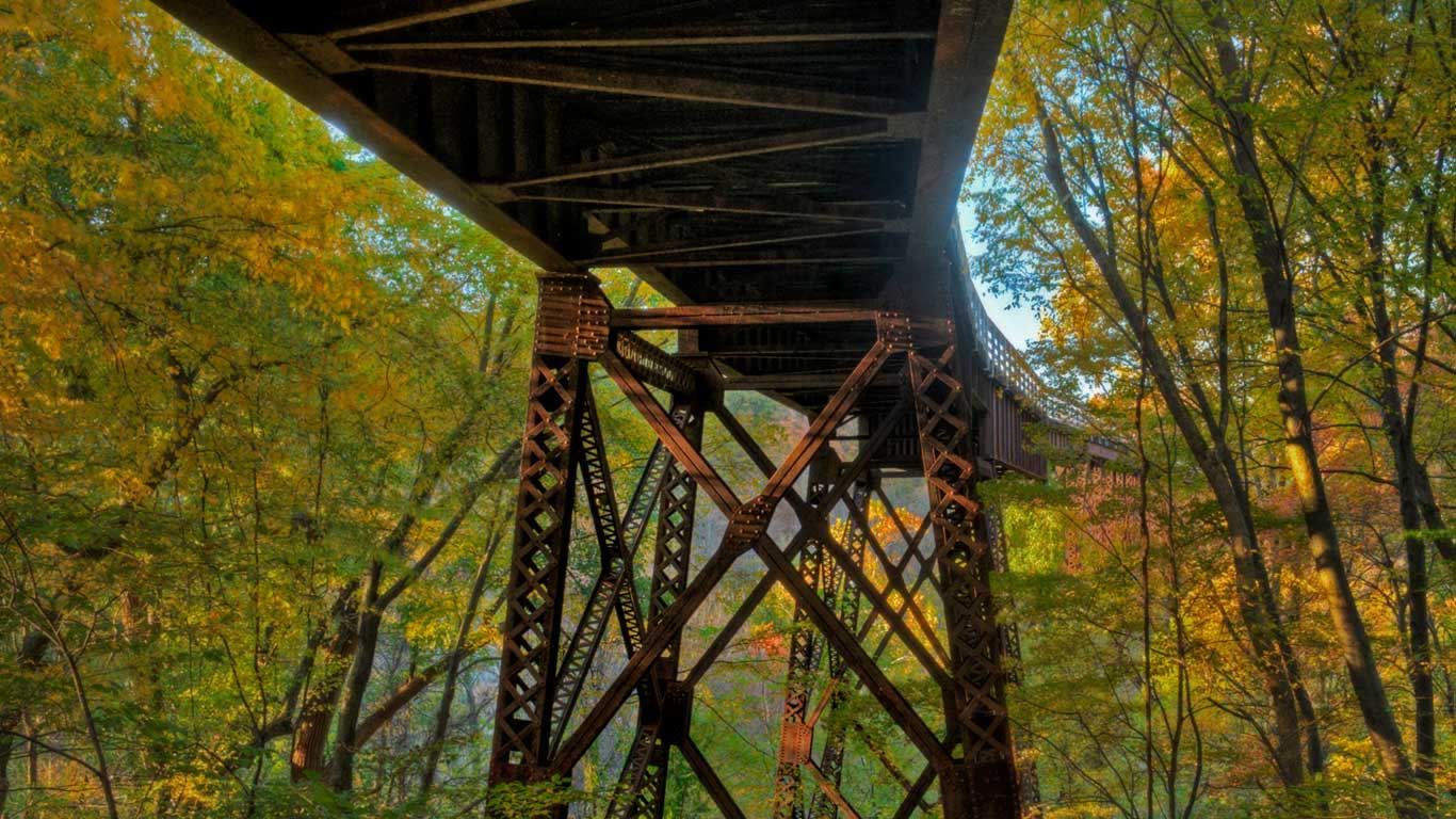 Rosendale Trestle, Rosendale, New York, USA (© Greg Miller/Gallery Stock)(Bing United Kingdom)
