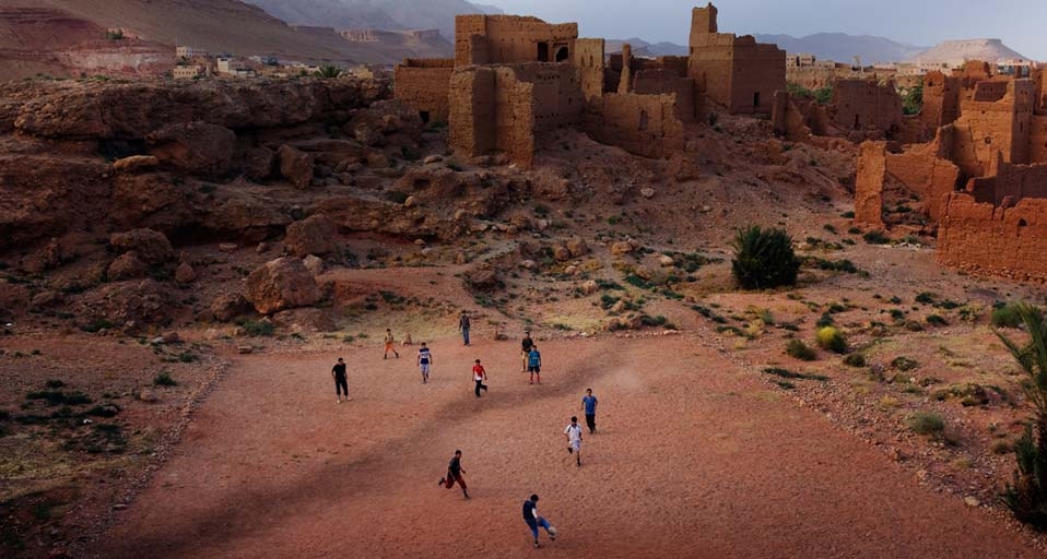 Soccer game in Morocco -- 4 Eyes Photography/Getty Images &copy; (Bing Canada)