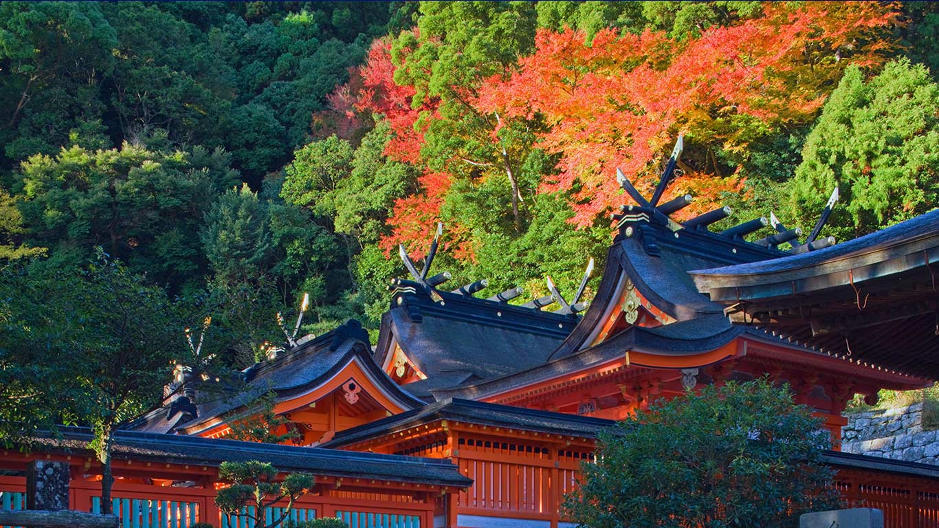 ｢熊野那智大社｣和歌山県 (© JTB PHOTO COMMUNICATI/JTB Photo Communications, Inc./age fotostock)(Bing Japan)