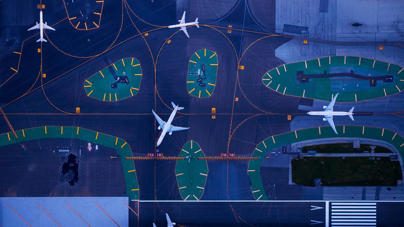 For Aviation Day, a new perspective on San Francisco International Airport, USA (© Michael H/Getty Images)(Bing United Kingdom)