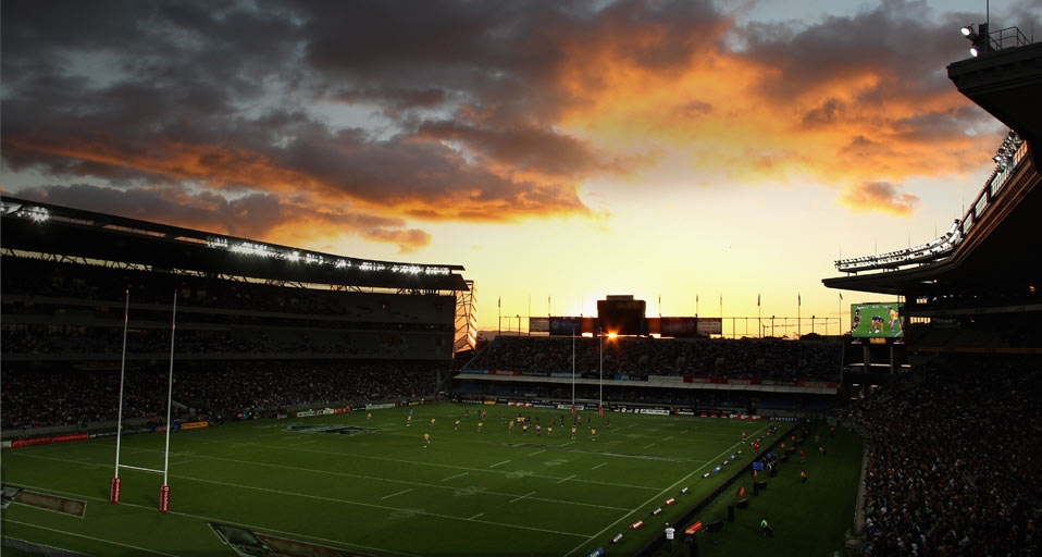 Match NRL entre les Warriors et les Parramatta Eels à Eden Park, Auckland, Nouvelle-Zélande, 12 mars 2011 (© Phil Walter/Getty Images) &copy; (Bing France)