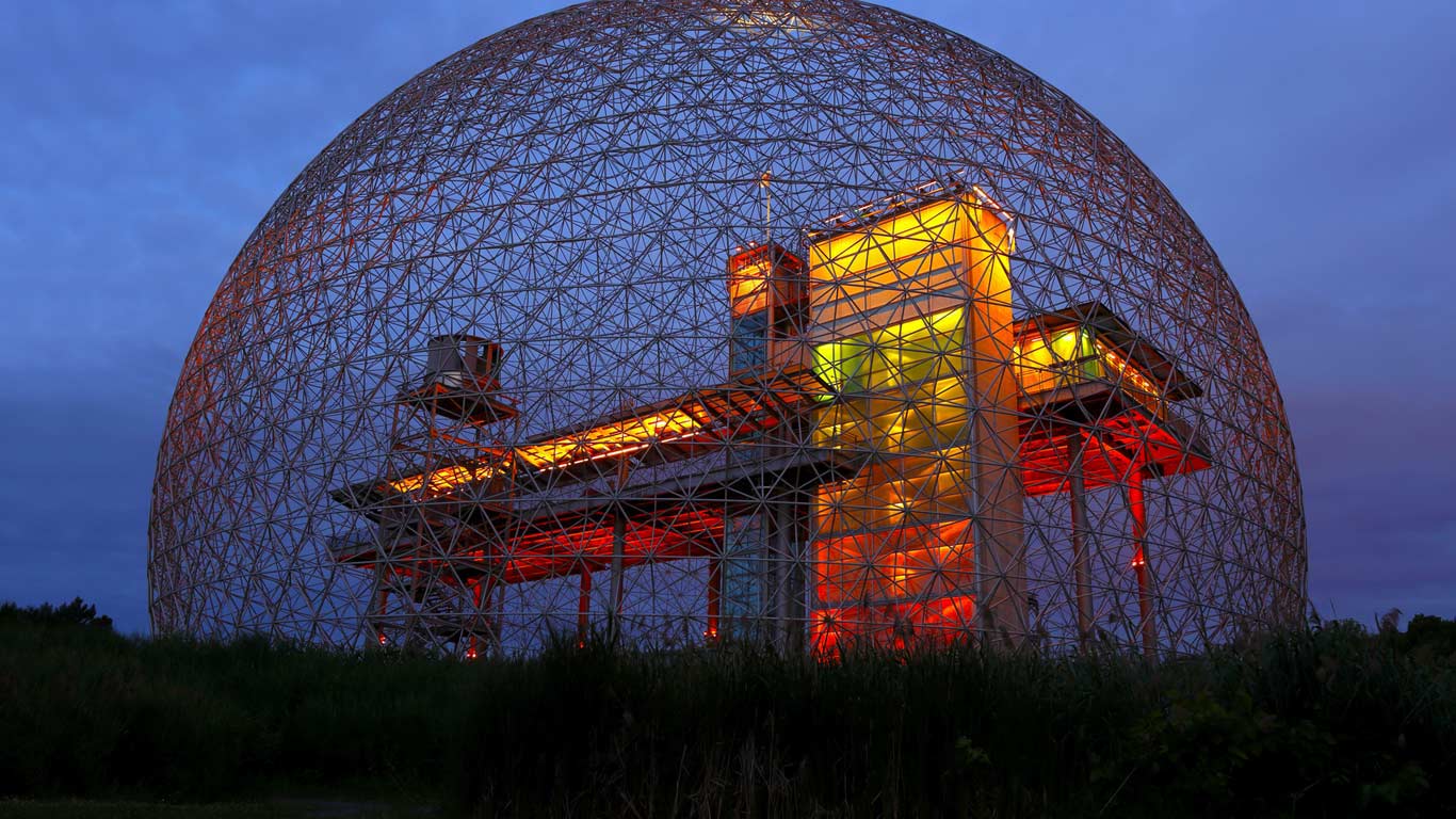 The Biosphere museum in Montreal, Canada (© Guenther Schwermer/REX/Shutterstock)(Bing Canada)