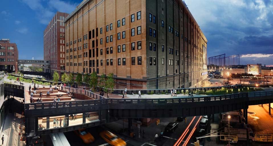 View of the High Line elevated park in New York City, New York, USA (© Stephen Wilkes/GalleryStock) &copy; (Bing United Kingdom)