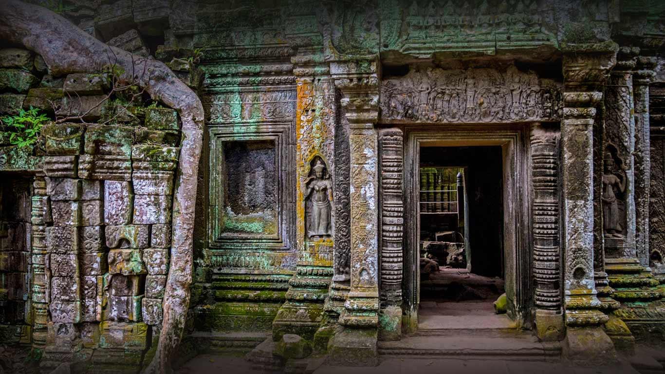 Ta Prohm temple at Angkor, Cambodia (© Stefano Coltelli/Offset)(Bing United Kingdom)