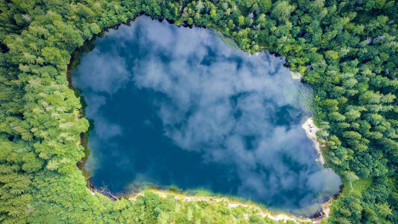 Der Eibensee bei Salzburg, Österreich (© Christoph Oberschneider/Tandem Stills + Motion)(Bing Deutschland)